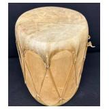 Native American Pueblo Log Drum