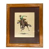 A. Brandt Co., Inc. Riding High Print - Charlie Paris
