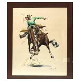 A. Brandt Co., Inc. Riding High Print - Charlie Paris