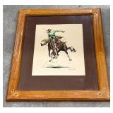 A. Brandt Co., Inc. Riding High Print - Charlie Paris