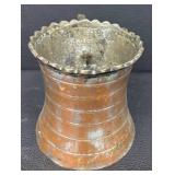 Vintage Hanging Planter & Water Pitcher - Brass/Copper