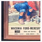 Francis Tipton Hunter - Waconia Ford-Mercury Poster, Framed Vintage Advertising Print