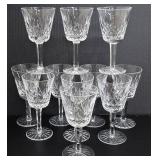 Waterford Claret Crystal Wine Glasses - Set of 11