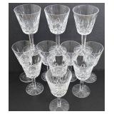 Waterford Claret Crystal Wine Glasses - Set of 11