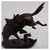 The Wicked Pony - Frederic Remington Reproduction by NE Collectors Society