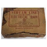 Louis Marx & Co. Stream Line Electric Train Set with Remote & Tracks
