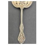Gorham Gotham Sterling Slotted Spoon 7.25in & Birks Sterling Spoon 4.75in