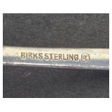 Gorham Gotham Sterling Slotted Spoon 7.25in & Birks Sterling Spoon 4.75in