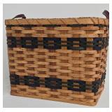 Vintage Longaberger Bread Basket with Liner & Protector & Handwoven Basket