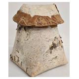 Birch Bark Lidded Basket