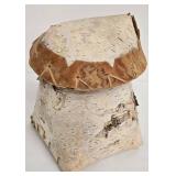 Birch Bark Lidded Basket