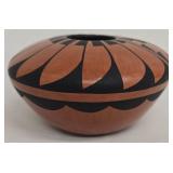 L. Yepa Jemez NM Donut Vessel Hand-Painted