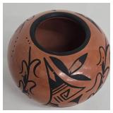 Vintage Native American Artisan Created Vase, Signed Yesa Nez Yam
