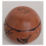 Vintage Native American Artisan Created Vase, Signed Yesa Nez Yam