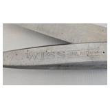 Gingher G-6R Applique Scissors - 10.25 in; Wiss Inlaid USA; Kleencut Made in USA