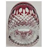 Pair of Waterford Crystal Clarendon Ruby Tumblers