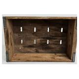 Pepsi Wooden Crate with Logo - Vintage Soda Bottle Box