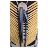 Beaded Native American Breastplate with Bone Slats