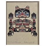 Richard Hunt Kwa-Gulth Beavers Print - 10 x 12 in - Limited Edition