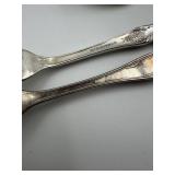 1847 Rogers Bros Par Plate Silver Plate Flatware - Assorted Spoons, Knives & Forks