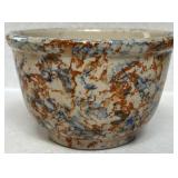 Vintage Red Wing Spongeware Panel Bowl