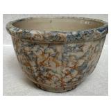 Vintage Red Wing Spongeware Panel Bowl
