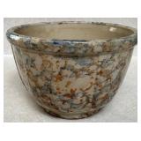 Vintage Red Wing Spongeware Panel Bowl