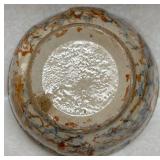 Vintage Red Wing Spongeware Panel Bowl