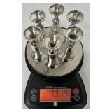 Set of Six Vintage Sterling Silver Cordial Cups