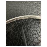 Vintage Sterling Silver & Glass Coasters - Lot of 3