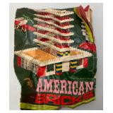 1960's AMERICAN Plastic BRICKS No. 715 In Original Containers And More