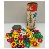 1960's Tinker Toys, Ringa-majigs In Original Containers