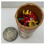 1960's Tinker Toys, Ringa-majigs In Original Containers