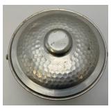 Mid-Century Modern Italian Hammered Aluminum Ice Bucket
