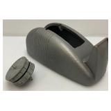 Two Heavy Metal Tape Holders 1= 3/4' & 1= 2'