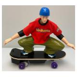 Vintage TYCO (TONY HAWK) RC Skateboarder (No Remote) Vintage Maple Skateboard