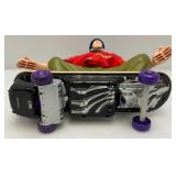 Vintage TYCO (TONY HAWK) RC Skateboarder (No Remote) Vintage Maple Skateboard