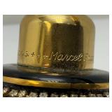 RARE EST. $250.00-$325.00 Vintage MARCEL FRANCK Empty Atomizer Perfume Bottle 4' x 6'