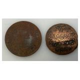 Misc. Antique And Vintage Items Including Cast Iron Match Safe, Tintype And more