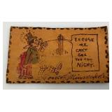 Group Of Vintage Collectible Postcards Including Leather And more (Some With Old Stamps)