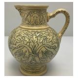 Vintage RARE Oriental Themed Pitcher 5 1/2' x 6'