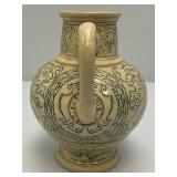 Vintage RARE Oriental Themed Pitcher 5 1/2' x 6'