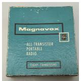 1960's Magnavox Eight Transistor Radio With Original Box