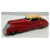 Vintage 1930's Tootsie Toy Jumbo Tin Car 6 5/8' Long Nice Condition