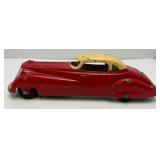 Vintage 1930's Tootsie Toy Jumbo Tin Car 6 5/8' Long Nice Condition