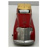 Vintage 1930's Tootsie Toy Jumbo Tin Car 6 5/8' Long Nice Condition