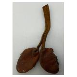 Vintage Miniature Native American Buck Skin And Beaded Items And more