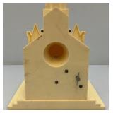 Vintage 1950's Raylite Light Up Cathedral Music box (Missing Cord Light) Music Box Works
