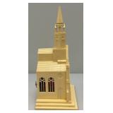 Vintage 1950's Raylite Light Up Cathedral Music box (Missing Cord Light) Music Box Works