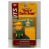 Good OL Charlie Brown (Schroeder) 2002 Playing Mantis Collectible Action Figure (New old Stock)